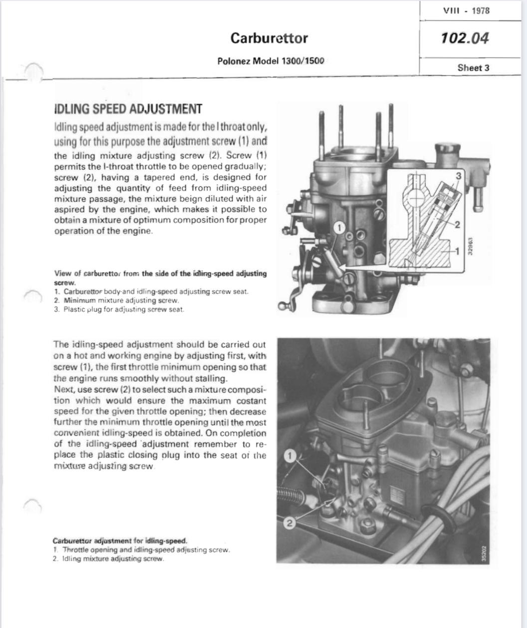 FSO Polonez service manual
